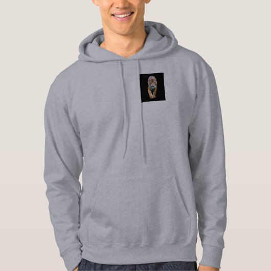 Hoodie Walking Tiger (Vorderseite)