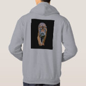 Hoodie Walking Tiger (Rückseite)