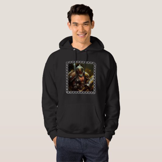 Hoodie Warrior Dwarf (Vorne ganz)