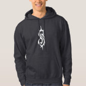 Hoodie White Slipknot Band Logo Sweatshirt (Vorderseite)