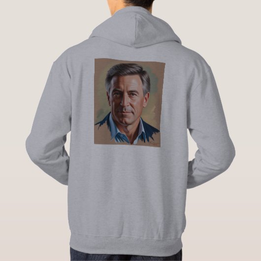 Hoodie WITH QUOTE (Rückseite)