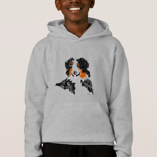 Hoodies: Bernese Mountain Dog Hoodie (Vorderseite)