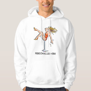Hoodies, Sweats - Olivia im Martini-Glas Hoodie