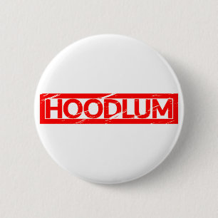 Hoodlum-Briefmarke Button