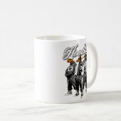 Hoodlum Pack - Streetwear Dog Gang Grafisches T-Sh Kaffeetasse (VorderseiteRechts)