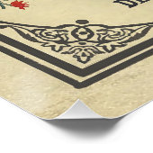 Hoodoo Almanac 2025 Cover Art Glossy Poster (Ecke)