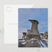 Hoodoo Canada Postcard Feiertagspostkarte (Vorne/Hinten)