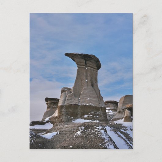 Hoodoo Canada Postcard Feiertagspostkarte (Vorderseite)