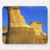 Hoodoos bei Drumheller Alberta, Kanada 2 Mousepad (Vorne)