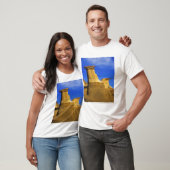 Hoodoos bei Drumheller Alberta, Kanada 2 T-Shirt (Unisex)