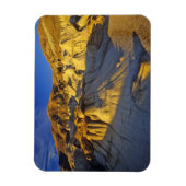 Hoodoos bei Drumheller Alberta, Kanada Magnet (Vertikal)
