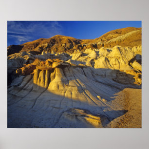 Hoodoos bei Drumheller Alberta, Kanada Poster