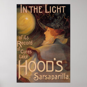 Hood's Sarsaparilla Promotional Poster