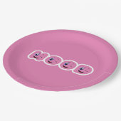 Hoodwink Pappteller (Schrägansicht)