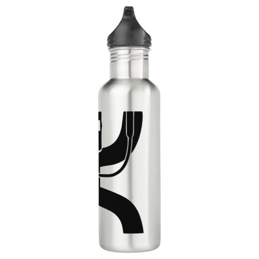 Hooey Welder-Logo Edelstahlflasche (Rechts)