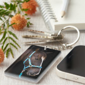 Hoof Prints auf unserem Hearts Horse Memorial Schlüsselanhänger (Vorderseite rechts)