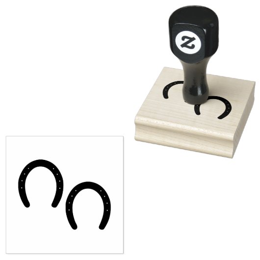 Hoof Prints Gummistempel (Stempel)