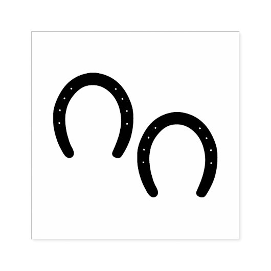 Hoof Prints Gummistempel (Prägung)