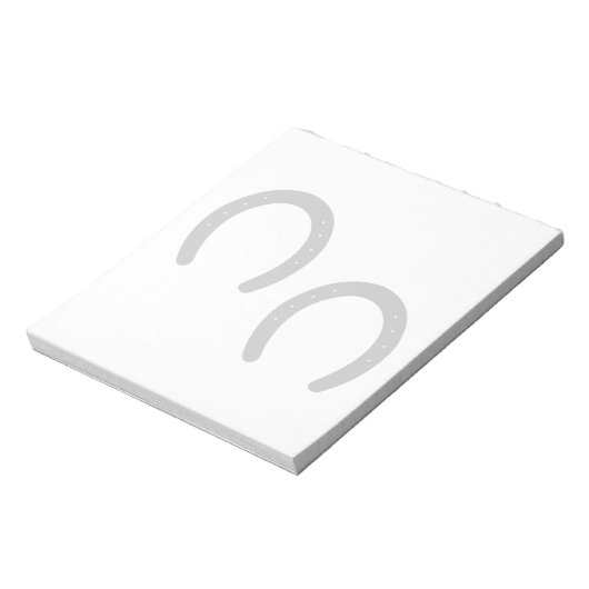 Hoof Prints Notizblock (Rotiert)