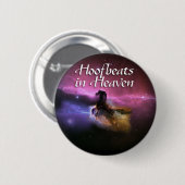 Hoofbeats im Himmel Button (Vorne & Hinten)