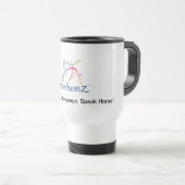 Hoofbeatz Reise-Tasse Reisebecher (VorderseiteRechts)