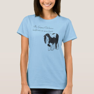 Hoofprints auf Ihrem Herzen T-Shirt