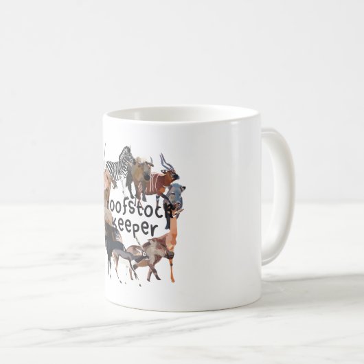 Hoofstock Keeper Kaffeetasse (VorderseiteRechts)