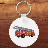 Hook and Ladder Fire Motor Schlüsselanhänger (Vorderseite)