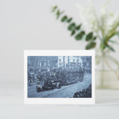 Hook and Ladder on Parade - Vinatge Postkarte (Stehend Vorderseite)