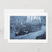 Hook and Ladder on Parade - Vinatge Postkarte (Vorne/Hinten)