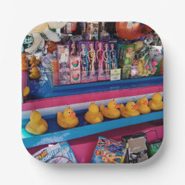 Hook eine Ente Pappteller