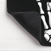 Hook em Skeleton Horns Halloween 2 Mousepad (Ecke)