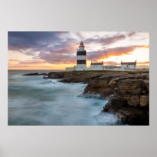 Hook Lighthouse, Hook Head, Irland Poster (Vorne)