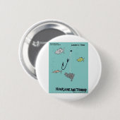 Hook Line & Thinker Funny Gaben T-Shirts & Karten Button (Vorne & Hinten)