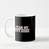 Hook Links Kickboxer Kampfsport MMA-Trainer Kaffeetasse (Links)