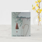 Hook und Chime Karte (Gelbe Blume)