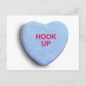 HOOK UP CANDY HERART POSTKARTE (Vorderseite)