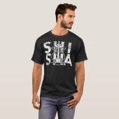 Hookah andalusian Reitschule T-Shirt (Vorne ganz)