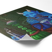 Hookah Demon Poster (Ecke)