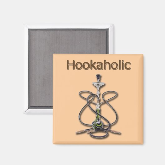 Hookah Holic 2 Magnet (Vorderseite/Rückseite)