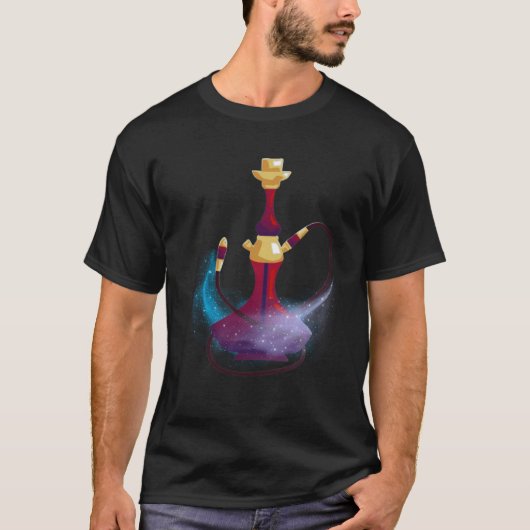 Hookah Lover bester Entwurf T-Shirt (Vorderseite)
