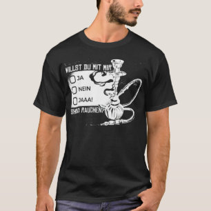 Hookah Lovers Wollte zu Smoke-Show Springen muskan T-Shirt