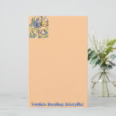 Hookah-rauchende Raupe Briefpapier (Stehend Vorderseite)