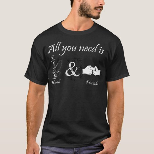 Hookah und Spaß T-Shirt (Vorderseite)