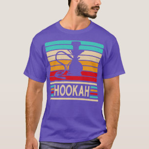 Hookah Vintag Retro Wasserleitung Shisha Vape T-Shirt