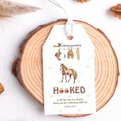 Hooked auf der ganzen Liebe Fischen Derby Baby Dus Geschenkanhänger