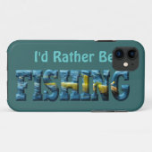 Hooked Fish Walleye, Pickerel Fishing Design Case-Mate iPhone Hülle (Rückseite (Horizontal))
