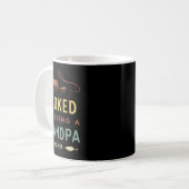Hooked on being a Oppo Est 2024 First Time Gran Kaffeetasse (Vorderseite Links)