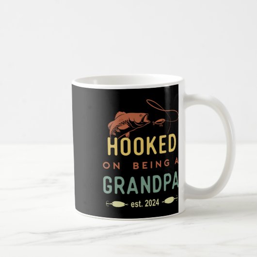 Hooked on being a Oppo Est 2024 First Time Gran Kaffeetasse (Rechts)