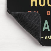 Hooked on being a Oppo Est 2024 First Time Gran Mousepad (Ecke)